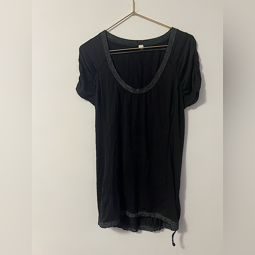 Lululemon Willpower Tech Drawstring Top